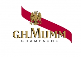 Logotipo G.H. Mumm — champagne distribuido por Marcha S.A.