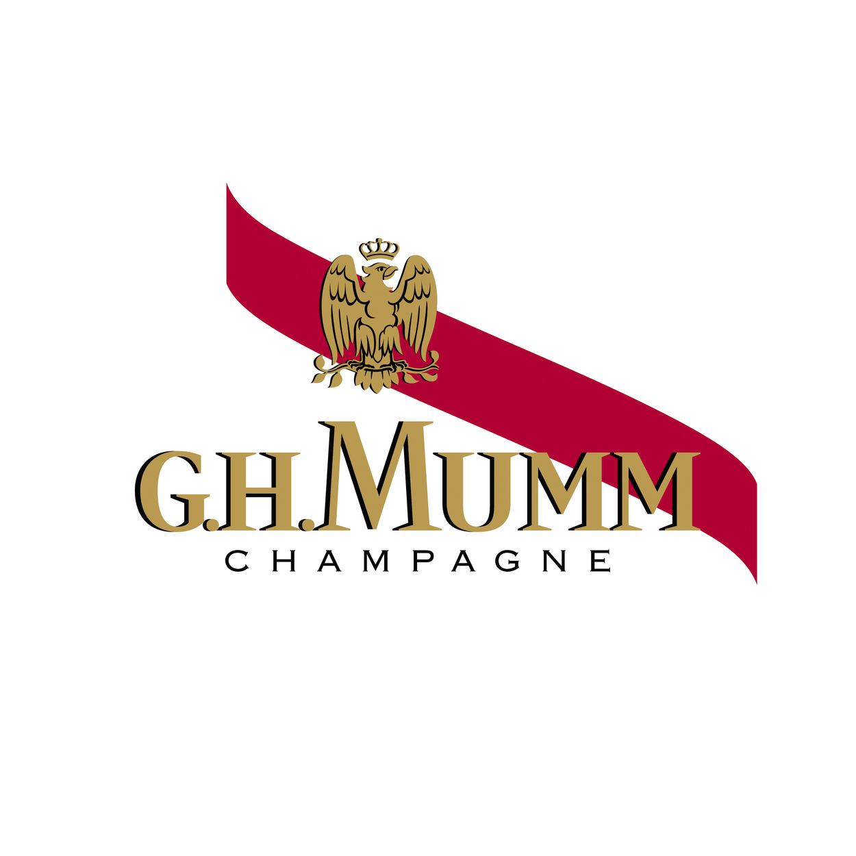 Logotipo G.H. Mumm — champagne y cava distribuido por Marcha S.A. en Canarias