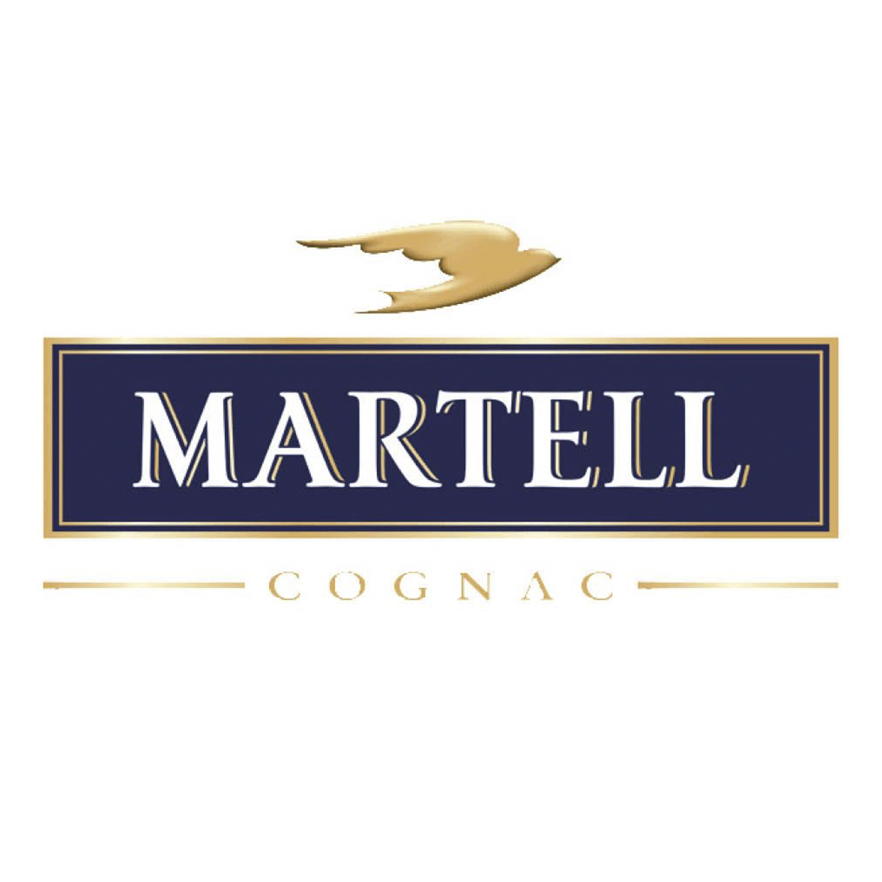 Logotipo Martell — espirituosas distribuido por Marcha S.A. en Canarias