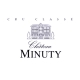 Logotipo Minuty — vinos rosados distribuidos por Marcha S.A.
