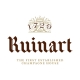 Logotipo Ruinart — champagne distribuido por Marcha S.A. en Canarias