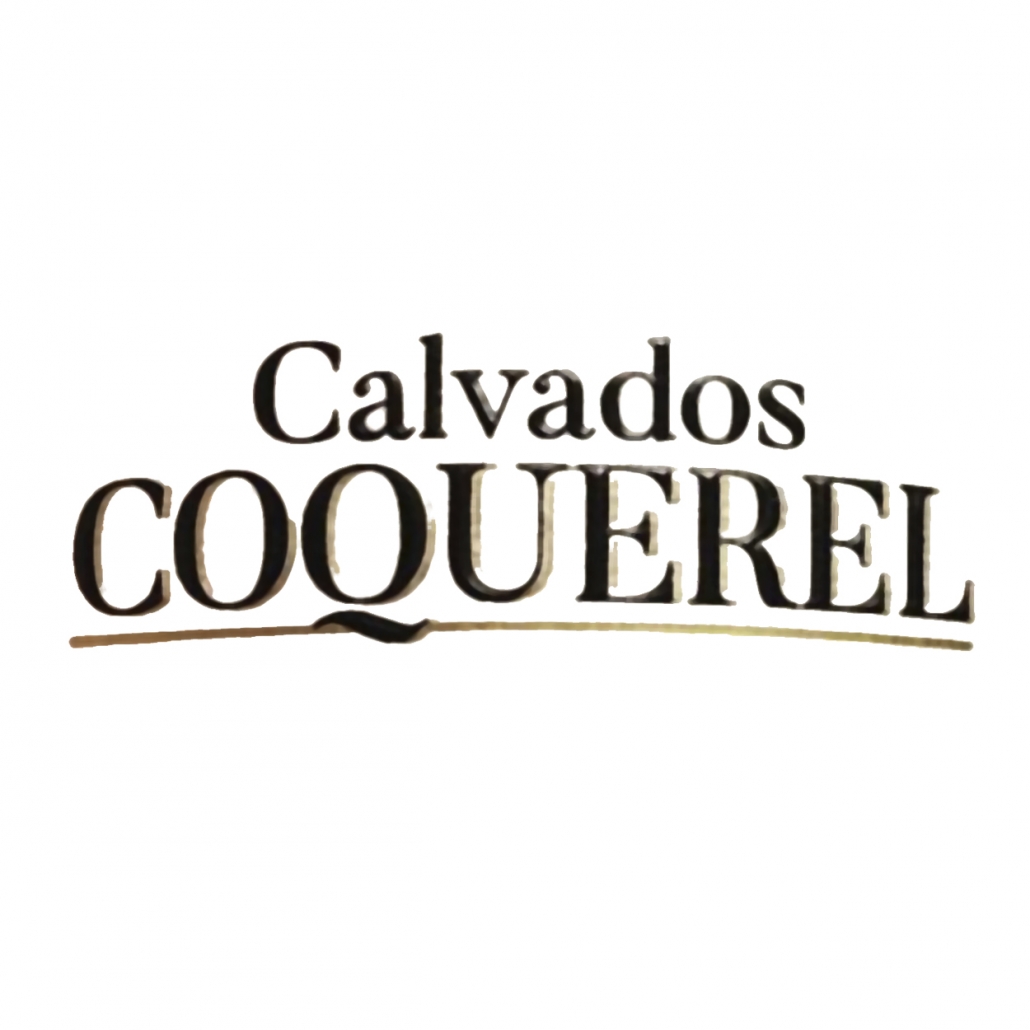 Logotipo Calvados Coquerel — espirituosas distribuido por Marcha S.A. en Canarias