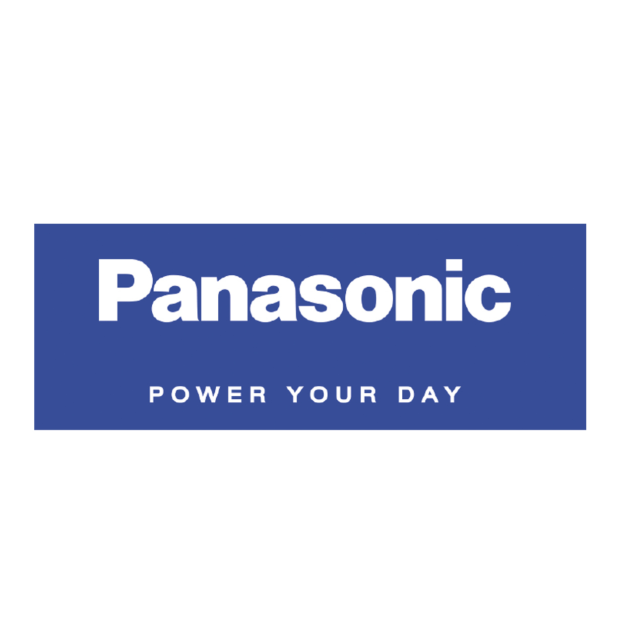 Logotipo Panasonic — droguería y hogar distribuido por Marcha S.A. en Canarias