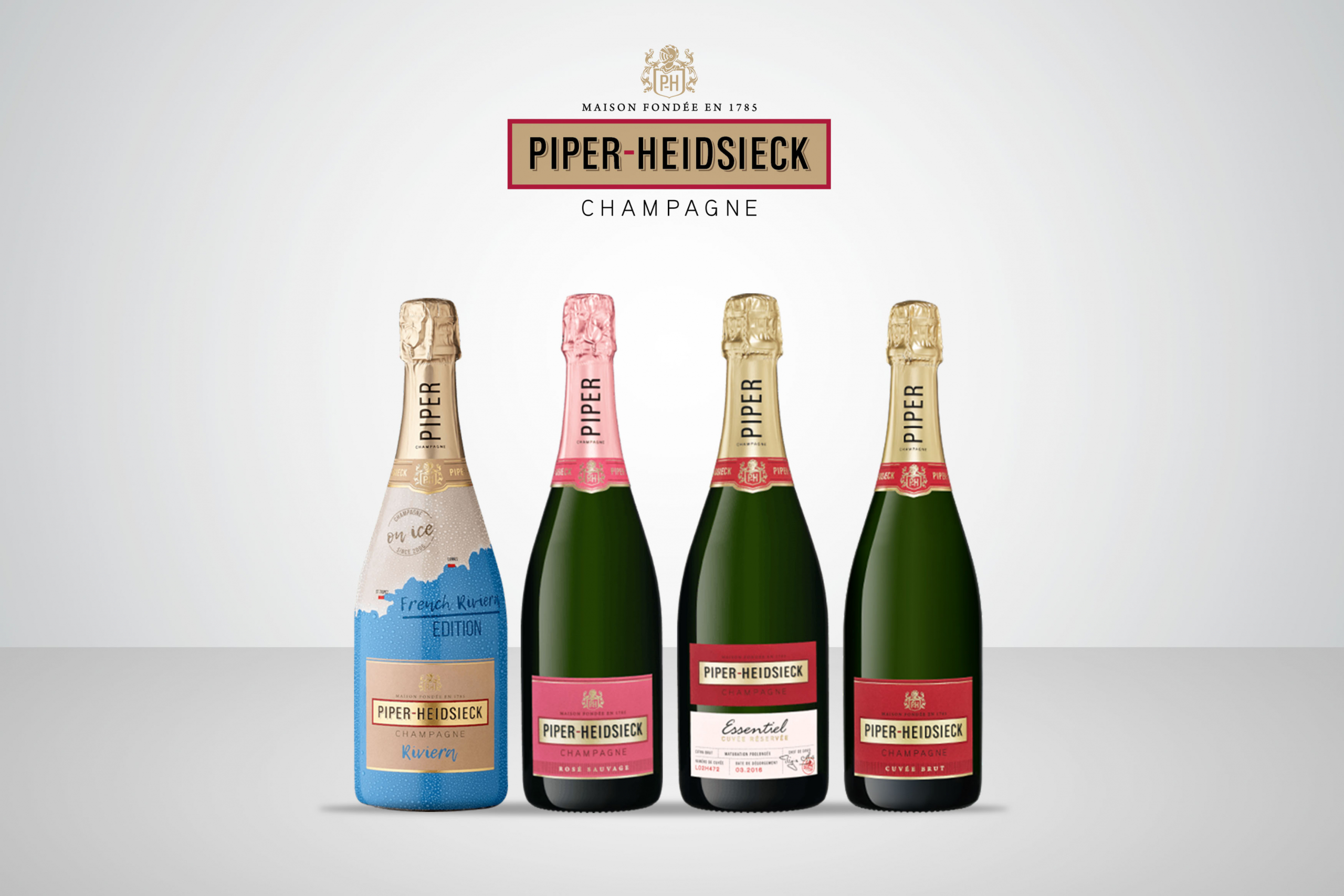 Gama de Piper-Heidsieck distribuida por Marcha S.A. en Canarias