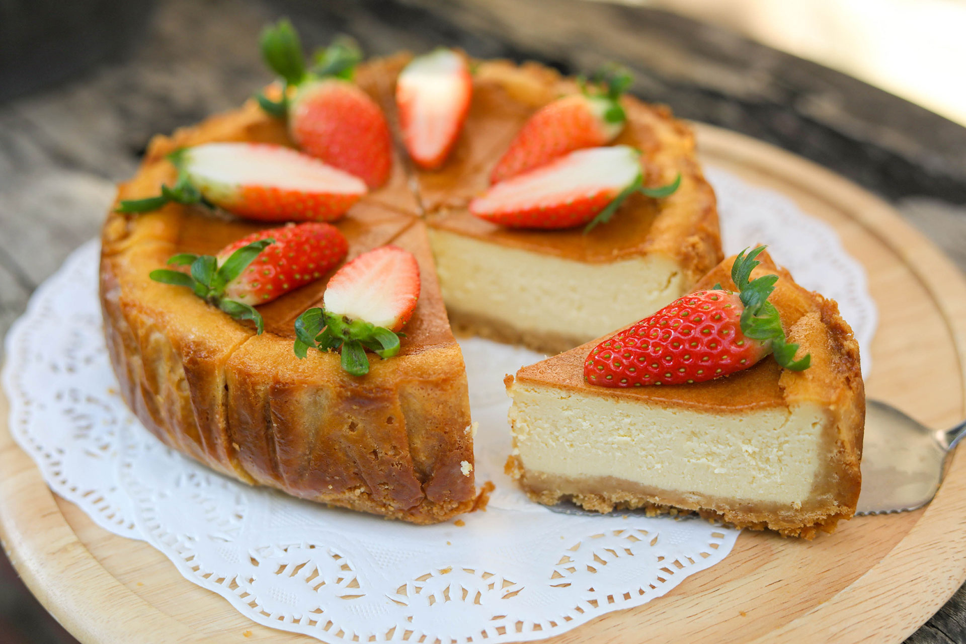 Tarta de Queso y Nata al Horno