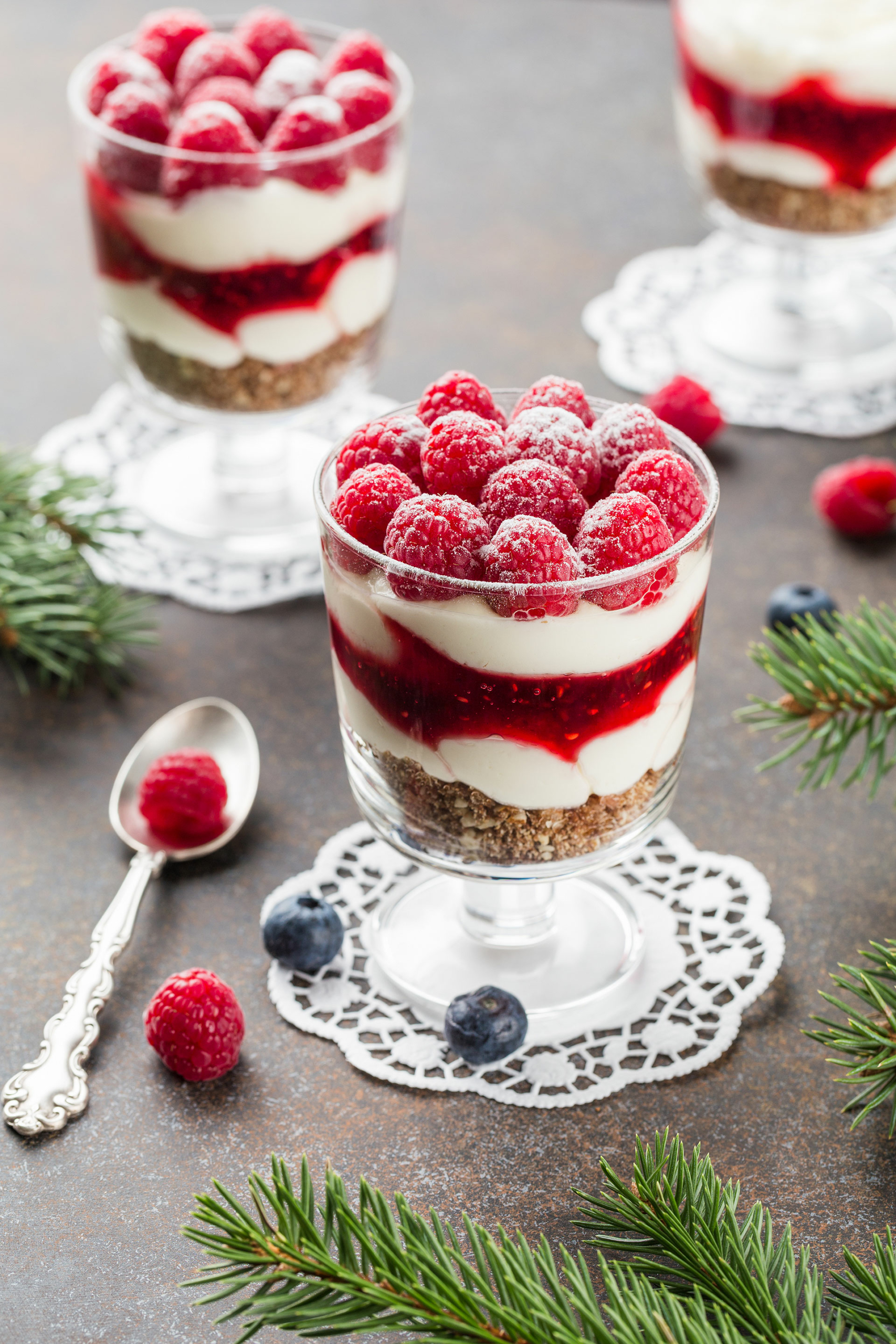 Vasitos Trifle Navideño Vasitos Trifle Navideño